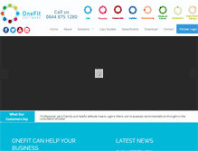 Tablet Screenshot of onefitsoftware.co.uk